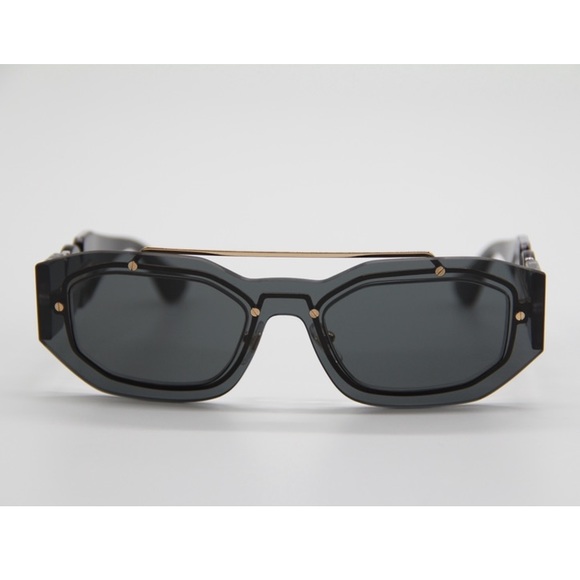 NEW VERSACE MEDUSA VE2235 1002/87 SUNGLASSES VERSACE VE 2235 DARK GREY - Picture 3 of 11